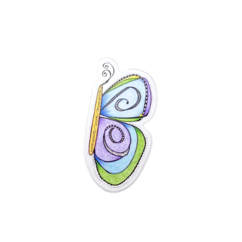 Butterfly Vinyl Sticker