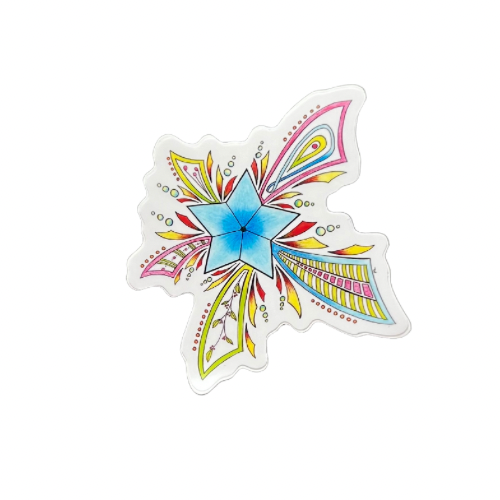 Starburst Vinyl Sticker