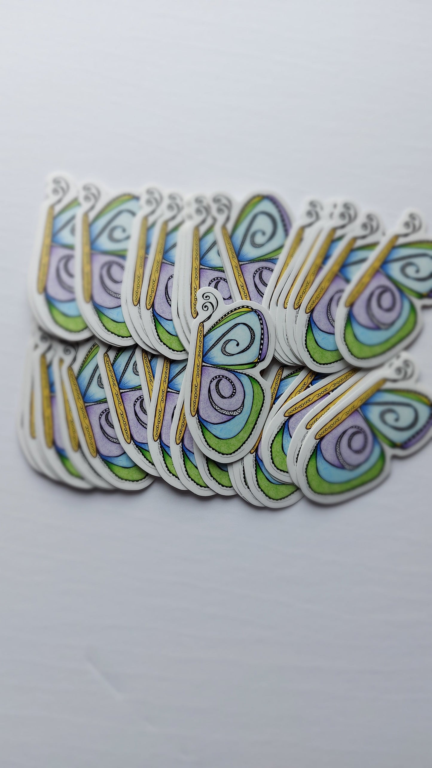 Butterfly Vinyl Sticker
