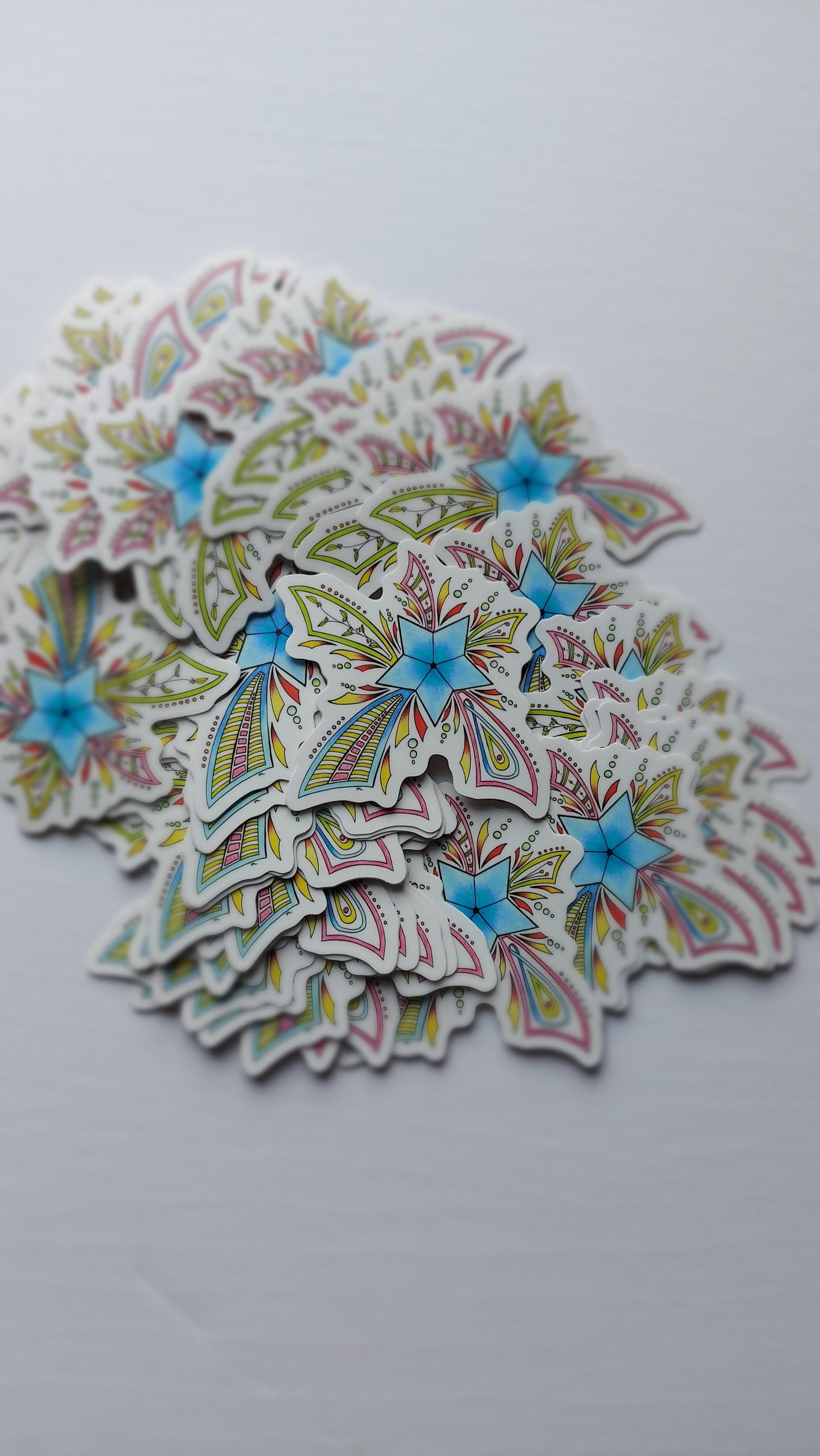 Starburst Vinyl Sticker
