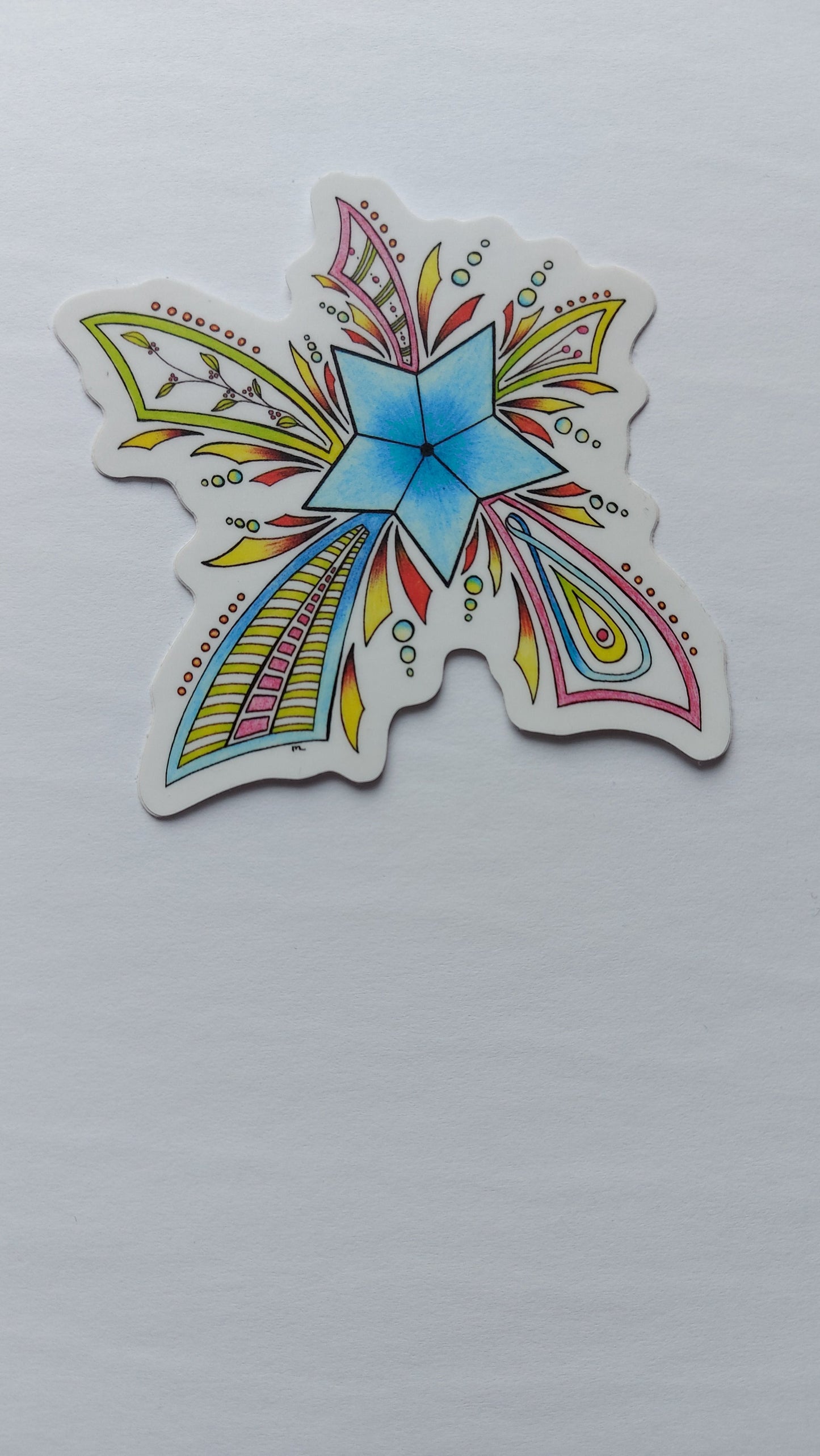 Starburst Vinyl Sticker