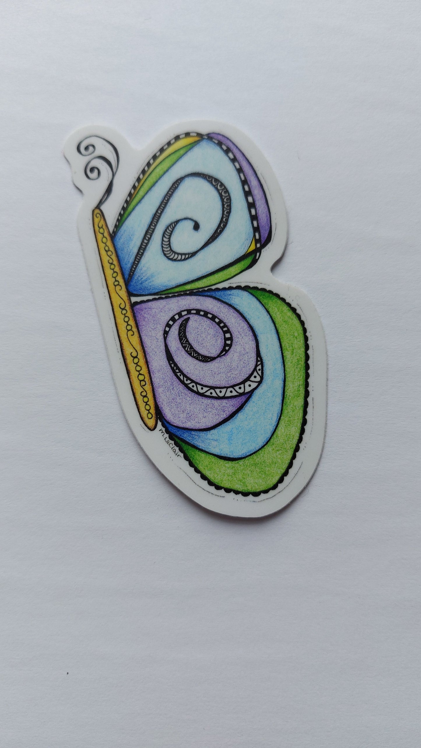 Butterfly Vinyl Sticker
