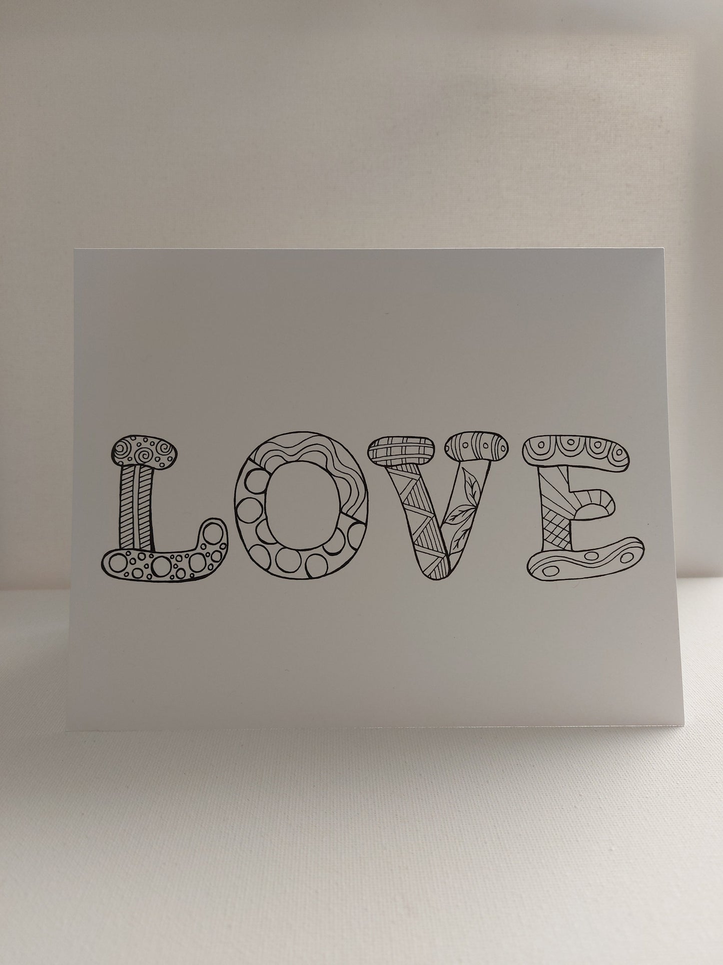 Love I Greeting Card