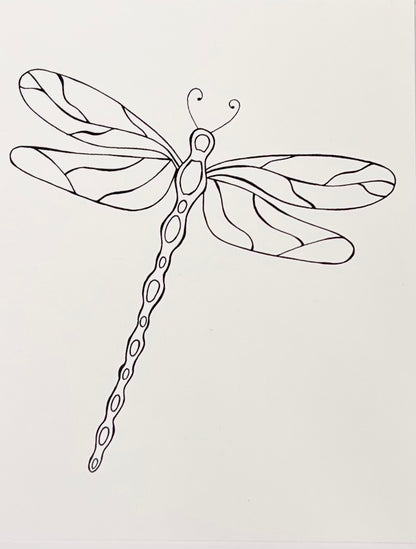 Dragonfly Days Greeting Card