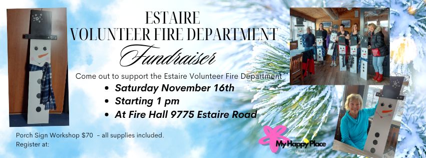 Estaire Volunteer Fire Department FUNDRAISER