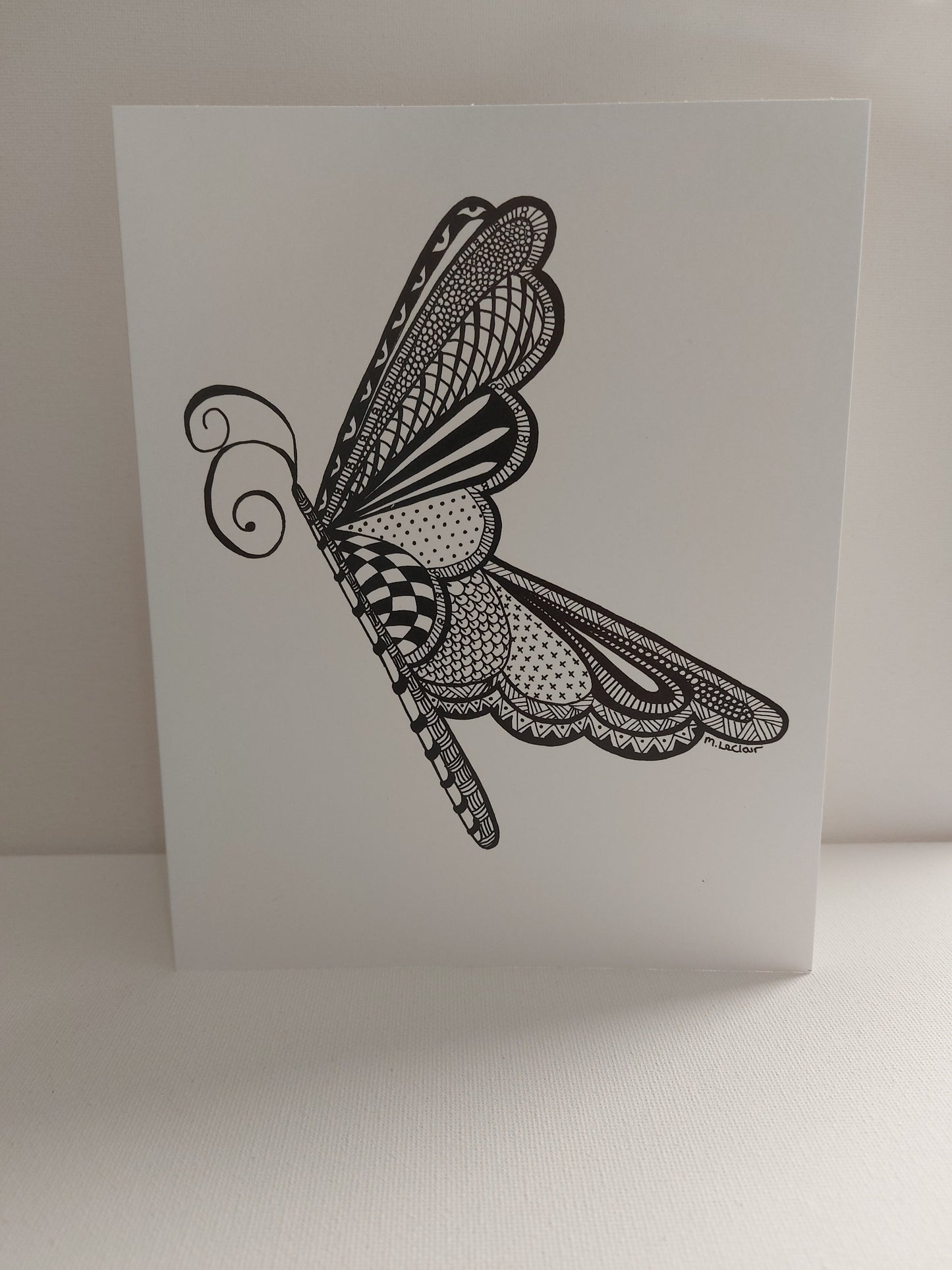 Flutterby Greeting Card