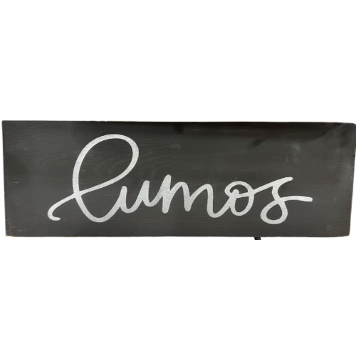 Lumos Wood Sign - (4x12)