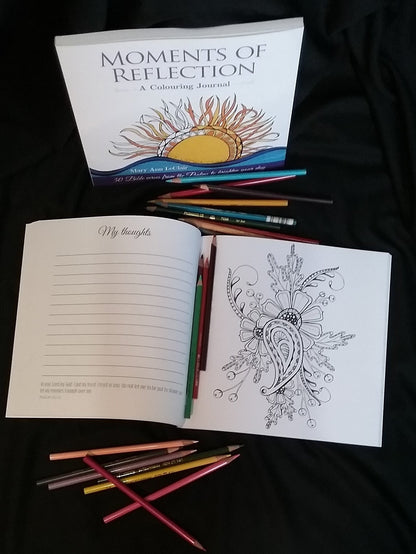 Moments of Reflection Colouring Book/Journal